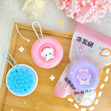 Load image into Gallery viewer, Cute Silicone Airbag Shampoo Brush Cartoon 3D Doll Massager High Elasticity Portable Shampoo Brush
