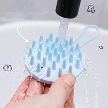 Load image into Gallery viewer, Cute Silicone Airbag Shampoo Brush Cartoon 3D Doll Massager High Elasticity Portable Shampoo Brush
