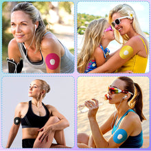 Load image into Gallery viewer, 10pcs Sports Anti Slip Adhesive Patch Sensor Fixed Patch Wicks Sweat Breathable Non Adhesive Self-adhesive Sensor Patch
