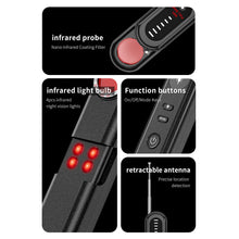 Load image into Gallery viewer, T01 Wireless Detector Anti-Candid Surveillance Camera Infrared Scanner Wireless Gps Positioning Signal Detector
