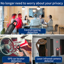 Load image into Gallery viewer, T01 Wireless Detector Anti-Candid Surveillance Camera Infrared Scanner Wireless Gps Positioning Signal Detector
