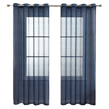 Load image into Gallery viewer, Tulle Sheer Solid Curtains for Living Room Bedroom Window Curtain Drape Rod Pocket Curtains Panel Fabric Decor Voile Organza
