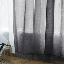 Load image into Gallery viewer, Tulle Sheer Solid Curtains for Living Room Bedroom Window Curtain Drape Rod Pocket Curtains Panel Fabric Decor Voile Organza
