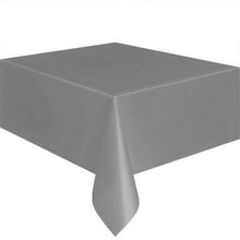 Load image into Gallery viewer, 137x183cm Disposable Tablecloth Birthday Party Wedding Christmas Table Cover Waterproof Oilproof Wipe Covers Rectangle Desk Cloth Decor
