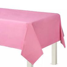 Load image into Gallery viewer, 137x183cm Disposable Tablecloth Birthday Party Wedding Christmas Table Cover Waterproof Oilproof Wipe Covers Rectangle Desk Cloth Decor
