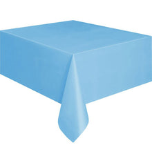 Load image into Gallery viewer, 137x183cm Disposable Tablecloth Birthday Party Wedding Christmas Table Cover Waterproof Oilproof Wipe Covers Rectangle Desk Cloth Decor
