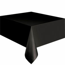 Load image into Gallery viewer, 137x183cm Disposable Tablecloth Birthday Party Wedding Christmas Table Cover Waterproof Oilproof Wipe Covers Rectangle Desk Cloth Decor
