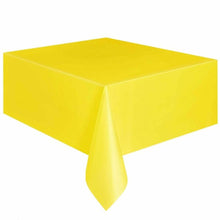Load image into Gallery viewer, 137x183cm Disposable Tablecloth Birthday Party Wedding Christmas Table Cover Waterproof Oilproof Wipe Covers Rectangle Desk Cloth Decor
