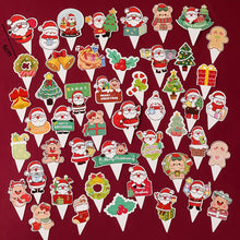 Load image into Gallery viewer, 50Pcs/Set Christmas Muffin Cupcake Liner Paper Cups Baking Cup Cake Wrapper Cake Toppers Decoration Christmas New Year Party Decor
