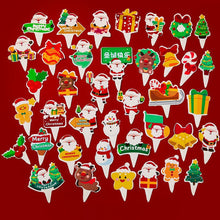 Load image into Gallery viewer, 50Pcs/Set Christmas Muffin Cupcake Liner Paper Cups Baking Cup Cake Wrapper Cake Toppers Decoration Christmas New Year Party Decor
