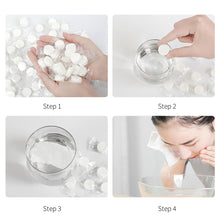 Load image into Gallery viewer, 20pcs Disposable Non-woven Face Towel Towel Compressed Portable Travel Water Wet Wipe Outdoor Moistened Tissues Candy Towels
