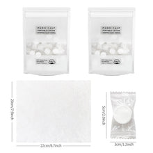 Load image into Gallery viewer, 20pcs Disposable Non-woven Face Towel Towel Compressed Portable Travel Water Wet Wipe Outdoor Moistened Tissues Candy Towels
