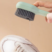 Load image into Gallery viewer, Multifunction Cleaning Shoe Brush Long Handle Soft Bristled Automatic Liquid Discharge Shoe Brush Household Laundry Cleaning Tool
