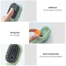Load image into Gallery viewer, Multifunction Cleaning Shoe Brush Long Handle Soft Bristled Automatic Liquid Discharge Shoe Brush Household Laundry Cleaning Tool
