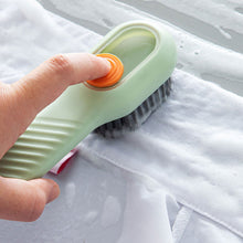 Load image into Gallery viewer, Multifunction Cleaning Shoe Brush Long Handle Soft Bristled Automatic Liquid Discharge Shoe Brush Household Laundry Cleaning Tool
