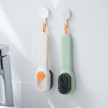 Load image into Gallery viewer, Multifunction Cleaning Shoe Brush Long Handle Soft Bristled Automatic Liquid Discharge Shoe Brush Household Laundry Cleaning Tool
