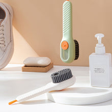 Load image into Gallery viewer, Multifunction Cleaning Shoe Brush Long Handle Soft Bristled Automatic Liquid Discharge Shoe Brush Household Laundry Cleaning Tool
