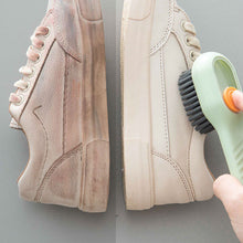 Load image into Gallery viewer, Multifunction Cleaning Shoe Brush Long Handle Soft Bristled Automatic Liquid Discharge Shoe Brush Household Laundry Cleaning Tool
