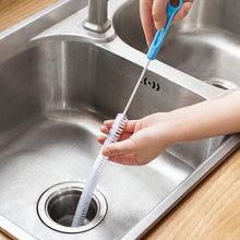 Load image into Gallery viewer, 71/60/45cm Pipe Dredging Spiral Brush Sink Drain Overflow Cleaning Brush Bathroom Sewer Hair Catcher Clog Plug Hole Remover Tool

