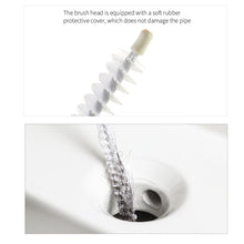 Load image into Gallery viewer, 71/60/45cm Pipe Dredging Spiral Brush Sink Drain Overflow Cleaning Brush Bathroom Sewer Hair Catcher Clog Plug Hole Remover Tool

