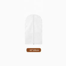 Load image into Gallery viewer, Dustproof Garment Covers Bags with Zip Reusable Clothes Storage Bag Waterproof Hanging Clothes Cover Clear Garment Bag
