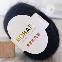 Load image into Gallery viewer, 25g/Roll Mohair Yarn Extra Soft Warm Baby Wool Crochet Yarn for Hand Knitting Sweater Shawl Scarf DIY Material Supplies
