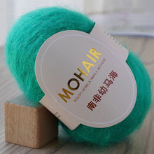 Load image into Gallery viewer, 25g/Roll Mohair Yarn Extra Soft Warm Baby Wool Crochet Yarn for Hand Knitting Sweater Shawl Scarf DIY Material Supplies
