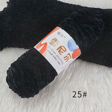 Load image into Gallery viewer, 100g/Roll Polyester Velvet Yarn Hand-Knitting Thread Soft Warm DIY Cotton Threads Plush Yarn Soft Chenille Yarn
