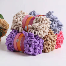 Load image into Gallery viewer, Polyester Finger Loops Yarn Hand-woven Thick Wool For DIY Knitting And Crocheting Blanket DIY Knitting Crafts Supplies
