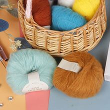 Load image into Gallery viewer, 25g/Roll Mohair Yarn Extra Soft Warm Baby Wool Crochet Yarn for Hand Knitting Sweater Shawl Scarf DIY Material Supplies

