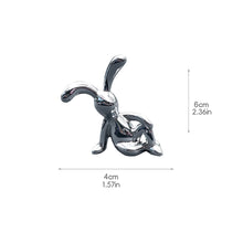 Load image into Gallery viewer, Car Interior Center Console Decoration Cartoon Rabbit Personality Ornament Decor for Room Dining Table Decoration Desk
