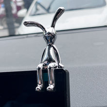 Load image into Gallery viewer, Car Interior Center Console Decoration Cartoon Rabbit Personality Ornament Decor for Room Dining Table Decoration Desk

