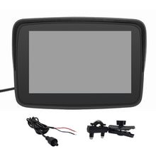 Load image into Gallery viewer, 5Inch Motorcycle Portable GPS Navigation Built-in Carplay/Android Auto Display Wireless GPS Screen Apple Waterproof IPX7
