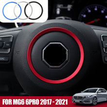 Load image into Gallery viewer, Car Steering Wheel Decoration Aluminum Alloy Ring Circle Sticker Interior Styling for MG6 6pro 2017 - 2021
