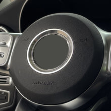 Load image into Gallery viewer, 51mm/58mm Car Steering Wheel Decoration Stickers For Mercedes Benz C-Class A160 A180 A250 A35 A45 AMG EQA GLE CLS GLS A B C E Class
