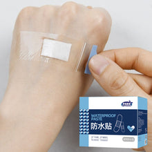 Load image into Gallery viewer, 50PCS/120PCS Waterproof Adhesive Wound Plaster Transparent Invisible Hemostatic Anti-Wear Foot Scarring Anti-Bacterial Patch Home Travel First-Aid Appliance
