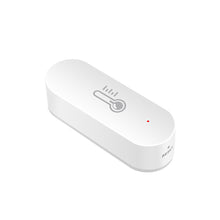Load image into Gallery viewer, Wifi/Zigbee Smart Temperature And Humidity Sensor Whole House Smart Home Control Linkage Battery Powered App Control

