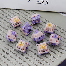 Load image into Gallery viewer, 38G/45G MMD Princess Spindle Linear Axis Version Hifi Sound Actor Linear Double Extended Spring Mechanical Keyboard Shaft

