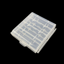 Load image into Gallery viewer, 1PC 2/4/8-Slot Transparent PP Plastic Battery Storage Box For AAA/AA/18650 Battery Portable Lithium Battery Waterproof Protection Box
