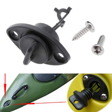 Load image into Gallery viewer, 25mm 1'' Boat Garboard Drain Plug Transom Bung Hole Drainage Accessories For Peddle Kayak Canoe Boat
