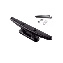 Load image into Gallery viewer, 4"/5"/6"/8" Nylon Plastic Polished 2 Hole Hardware Low Flat Cleat Boat Cleats For Marine Boat Deck Rope Tie Yacht Accessories
