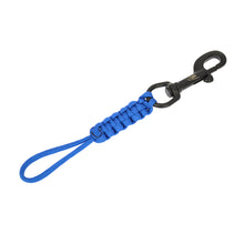 Load image into Gallery viewer, 1PC 316 Stainless Steel Diving BCD Equipped Underwater Luminous Safety Rope Buckle Hand-Woven Single-Head Hook Anti-Lost Rope
