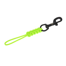 Load image into Gallery viewer, 1PC 316 Stainless Steel Diving BCD Equipped Underwater Luminous Safety Rope Buckle Hand-Woven Single-Head Hook Anti-Lost Rope
