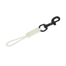 Load image into Gallery viewer, 1PC 316 Stainless Steel Diving BCD Equipped Underwater Luminous Safety Rope Buckle Hand-Woven Single-Head Hook Anti-Lost Rope
