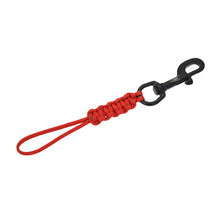 Load image into Gallery viewer, 1PC 316 Stainless Steel Diving BCD Equipped Underwater Luminous Safety Rope Buckle Hand-Woven Single-Head Hook Anti-Lost Rope
