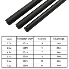 Load image into Gallery viewer, 1PC Super Hard Frp Fishing Rod Multi-Section Retractable Super Light Fishing Rod Portable Freshwater Carp Fishing Gear
