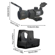 Load image into Gallery viewer, 1PC Glock Sight Double Lens Guide Flashlight Human CS Equipped Children Simulation Toy Gun Modification Accessories
