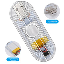 Load image into Gallery viewer, USB 6LED Colorful Car Touch Roof Ceiling Lights Indoor Interior Atmosphere Lighting Lamp Night Light Hand Reading Light Lamp

