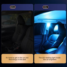 Load image into Gallery viewer, USB 6LED Colorful Car Touch Roof Ceiling Lights Indoor Interior Atmosphere Lighting Lamp Night Light Hand Reading Light Lamp
