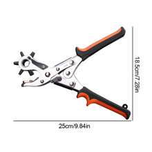 Load image into Gallery viewer, 1Pc Punching Pliers High Carbon Steel Anti Slip Handle Leather Punch Labor-Saving Multifunctional Hand Tools
